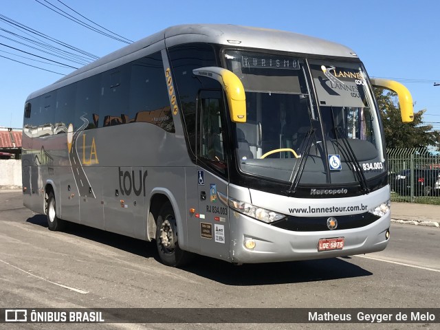 Lannes Tour RJ 834.003 na cidade de Niterói, Rio de Janeiro, Brasil, por Matheus  Geyger de Melo. ID da foto: 6815663.