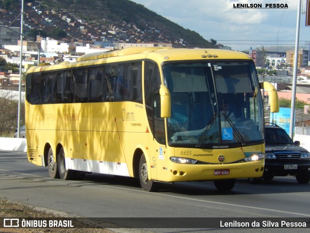 Viação Itapemirim 8655 na cidade de Caruaru, Pernambuco, Brasil, por Lenilson da Silva Pessoa. ID da foto: 6817182.