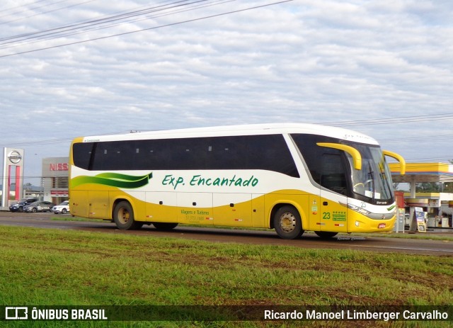 Expresso Encantado Viagens e Turismo 23 na cidade de Santa Cruz do Sul, Rio Grande do Sul, Brasil, por Ricardo Manoel Limberger Carvalho. Número da foto: #6815833.
