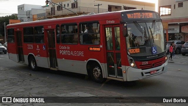 VTC - Viação Teresópolis Cavalhada 2229 na cidade de Porto Alegre, Rio Grande do Sul, Brasil, por Davi Borba. Número da foto: #6815787.