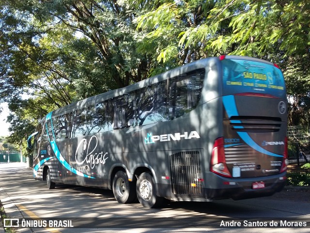 Empresa de Ônibus Nossa Senhora da Penha 52001 na cidade de São Paulo, São Paulo, Brasil, por Andre Santos de Moraes. ID da foto: 6818982.