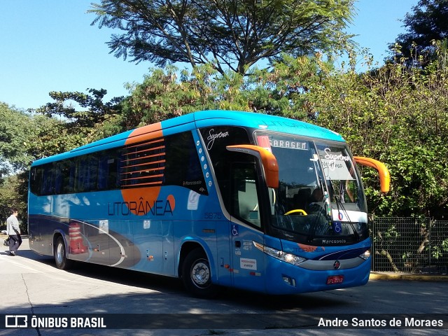 Litorânea Transportes Coletivos 5875 na cidade de São Paulo, São Paulo, Brasil, por Andre Santos de Moraes. Número da foto: #6819001.