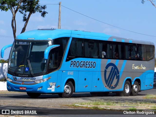 Auto Viação Progresso 6145 na cidade de Teresina, Piauí, Brasil, por Cleiton Rodrigues. Número da foto: #6819395.
