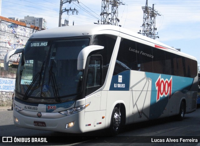 Auto Viação 1001 RJ 108.023 na cidade de Nova Iguaçu, Rio de Janeiro, Brasil, por Lucas Alves Ferreira. ID da foto: 6819245.