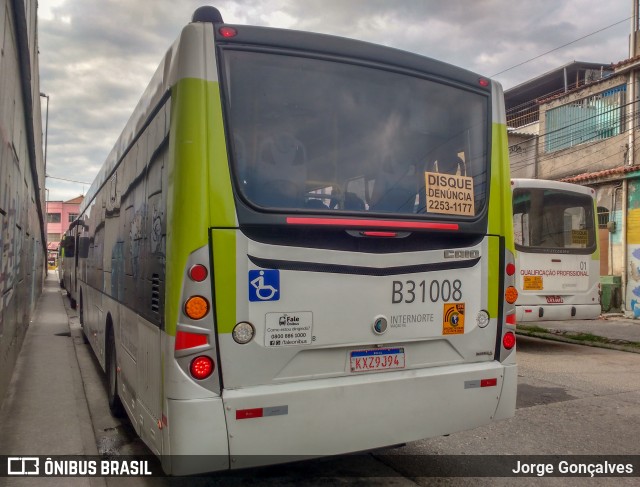 Viação VG B31008 na cidade de Rio de Janeiro, Rio de Janeiro, Brasil, por Jorge Gonçalves. Número da foto: #6818385.