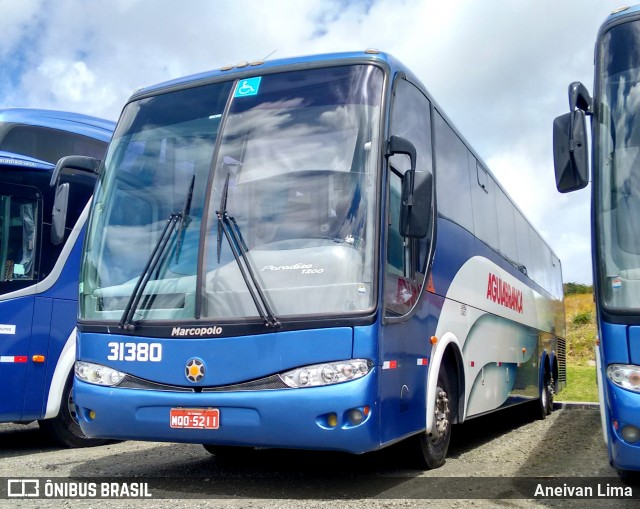 Viação Águia Branca 31380 na cidade de Camaçari, Bahia, Brasil, por Aneivan Lima. ID da foto: 6819019.