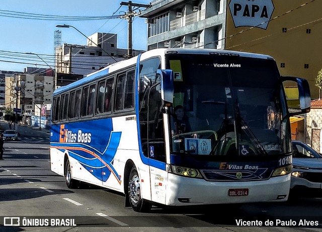 Expresso Vilas Boas 1010 na cidade de Aparecida, São Paulo, Brasil, por Vicente de Paulo Alves. ID da foto: 6818474.