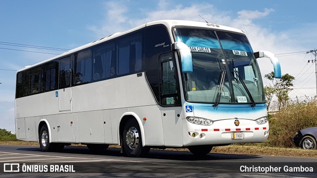 Autotransportes San José a Venecia SJB 11432 na cidade de Alajuela, Alajuela, Alajuela, Costa Rica, por Christopher Gamboa. Número da foto: #6819251.