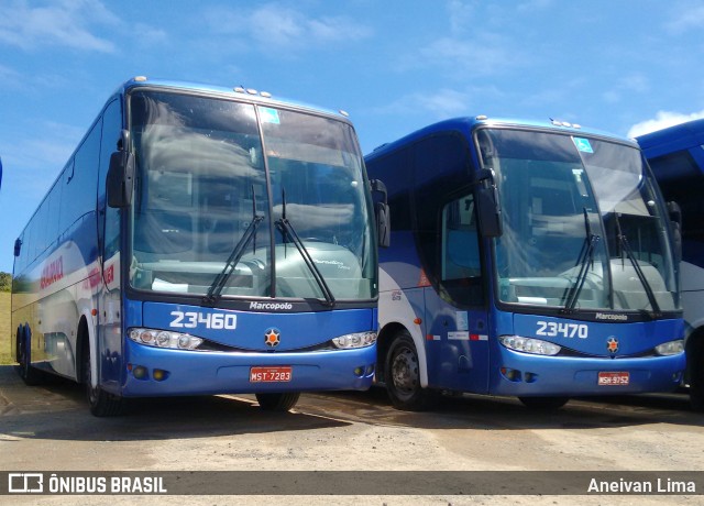 Viação Águia Branca 23460 na cidade de Camaçari, Bahia, Brasil, por Aneivan Lima. ID da foto: 6819091.