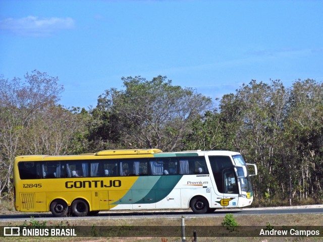 Empresa Gontijo de Transportes 12845 na cidade de Pirapora, Minas Gerais, Brasil, por Andrew Campos. ID da foto: 6820134.