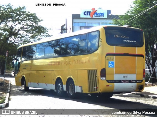 Viação Itapemirim 5039 na cidade de Caruaru, Pernambuco, Brasil, por Lenilson da Silva Pessoa. ID da foto: 6819507.