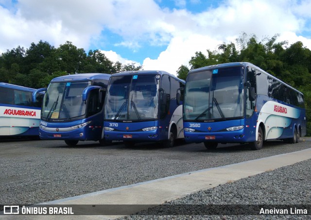 Viação Águia Branca 31580 na cidade de Camaçari, Bahia, Brasil, por Aneivan Lima. Número da foto: #6819098.
