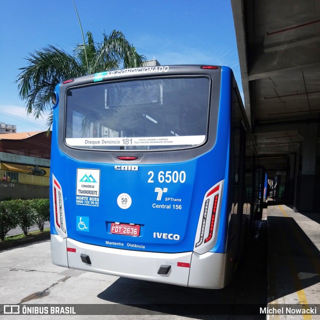 Transcooper > Norte Buss 2 6500 na cidade de São Paulo, São Paulo, Brasil, por Michel Nowacki. ID da foto: 6778313.