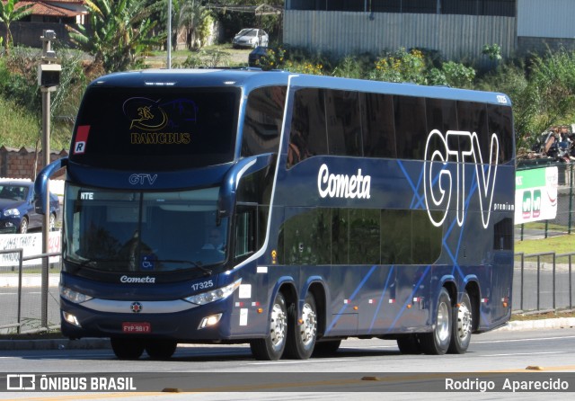 Viação Cometa 17325 na cidade de Conselheiro Lafaiete, Minas Gerais, Brasil, por Rodrigo  Aparecido. Número da foto: #6777325.