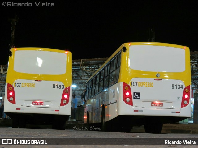 CT Expresso 9189 na cidade de Gama, Distrito Federal, Brasil, por Ricardo Vieira. ID da foto: 6777059.