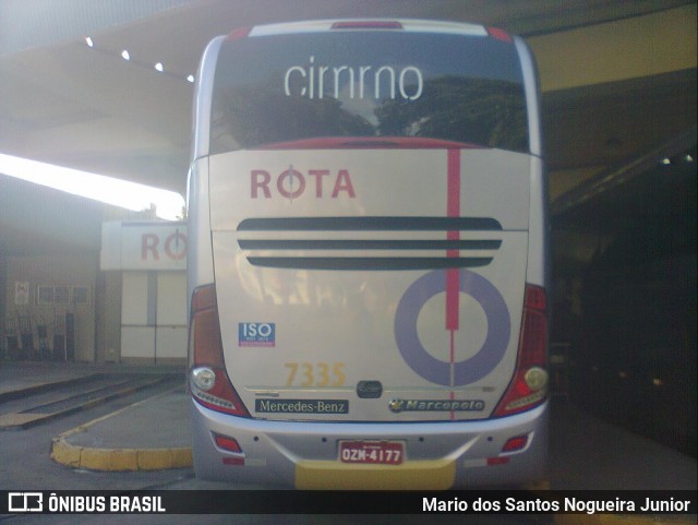 Rota Transportes Rodoviários 7335 na cidade de Salvador, Bahia, Brasil, por Mario dos Santos Nogueira Junior. Número da foto: #6777372.
