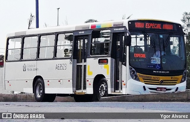 Erig Transportes > Gire Transportes A63523 na cidade de Rio de Janeiro, Rio de Janeiro, Brasil, por Ygor Alvarez. Número da foto: #6776123.