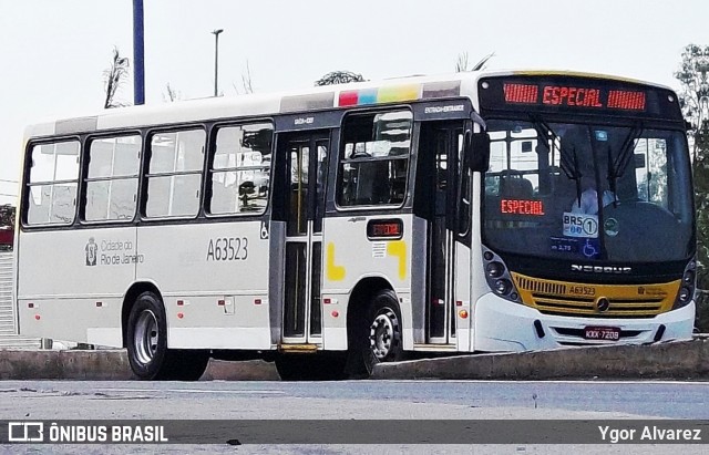 Erig Transportes > Gire Transportes A63523 na cidade de Rio de Janeiro, Rio de Janeiro, Brasil, por Ygor Alvarez. ID da foto: 6776123.