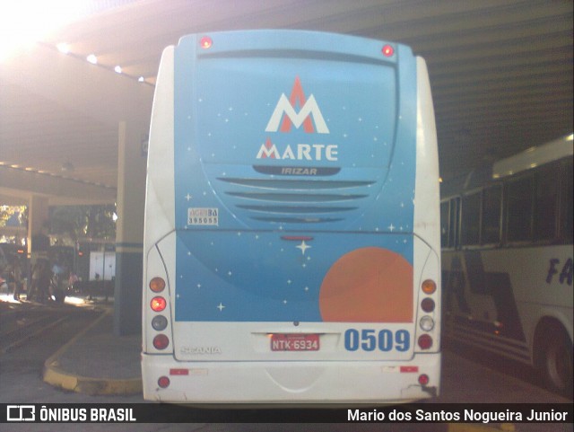 Marte Transportes 0509 na cidade de Salvador, Bahia, Brasil, por Mario dos Santos Nogueira Junior. ID da foto: 6777374.