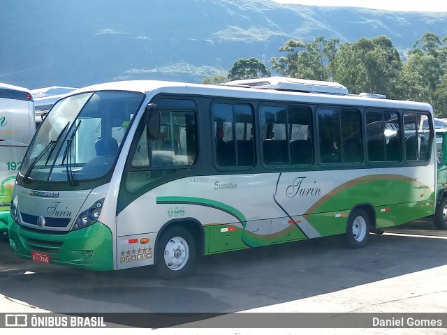 Turin Transportes 096 na cidade de Ouro Branco, Minas Gerais, Brasil, por Daniel Gomes. ID da foto: 6777241.