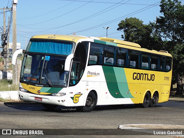 Empresa Gontijo de Transportes 17115 na cidade de Teresina, Piauí, Brasil, por Lucas Gabriel. Número da foto: #6820596.