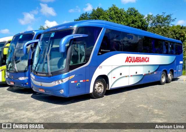 Viação Águia Branca 23860 na cidade de Camaçari, Bahia, Brasil, por Aneivan Lima. ID da foto: 6820561.