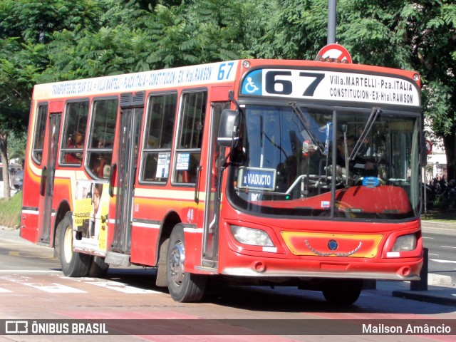 Transportes del Tejar 48 na cidade de Buenos Aires, Argentina, por Mailson Amâncio. ID da foto: 6821736.