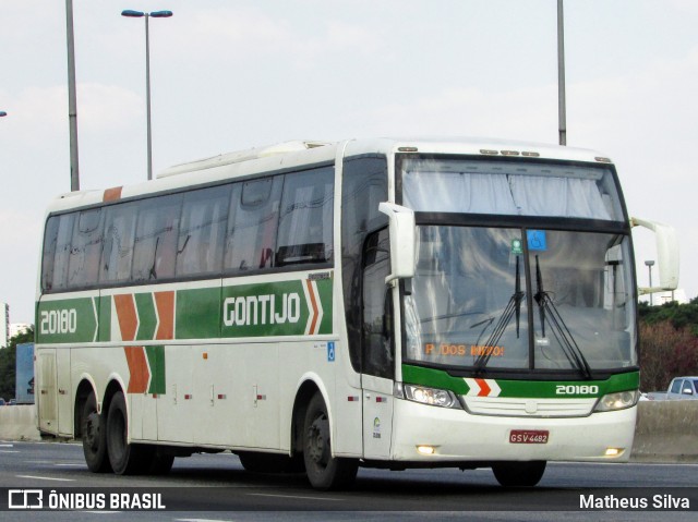 Empresa Gontijo de Transportes 20180 na cidade de São Paulo, São Paulo, Brasil, por Matheus dos Anjos Silva. ID da foto: 6821197.