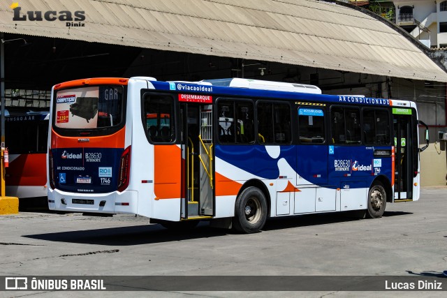 Viação Ideal B28630 na cidade de Rio de Janeiro, Rio de Janeiro, Brasil, por Lucas Diniz. ID da foto: 6821064.