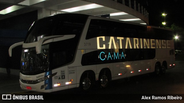 Auto Viação Catarinense 3719 na cidade de Aparecida, São Paulo, Brasil, por Alex Ramos Ribeiro. Número da foto: #6822022.