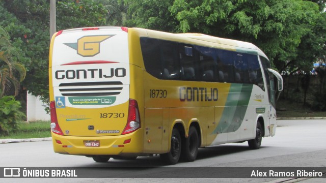 Empresa Gontijo de Transportes 18730 na cidade de Taubaté, São Paulo, Brasil, por Alex Ramos Ribeiro. Número da foto: #6821963.
