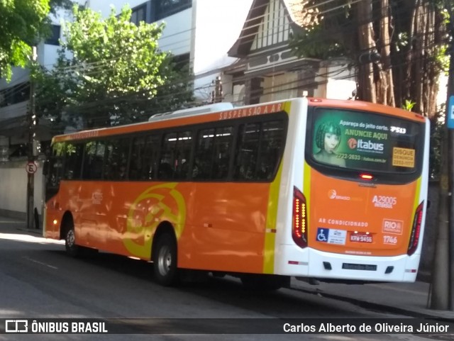 Empresa de Transportes Braso Lisboa A29005 na cidade de Rio de Janeiro, Rio de Janeiro, Brasil, por Carlos Alberto de Oliveira Júnior. ID da foto: 6821686.