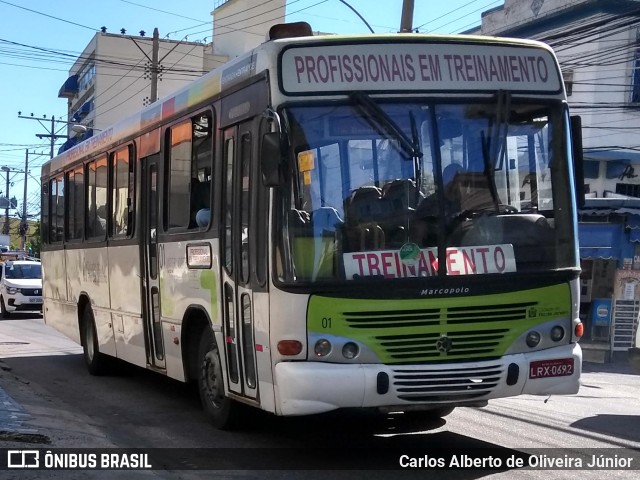 Viação VG TREINAMENTO 01 na cidade de Rio de Janeiro, Rio de Janeiro, Brasil, por Carlos Alberto de Oliveira Júnior. ID da foto: 6821558.