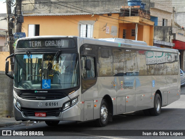 Transwolff Transportes e Turismo 6 6161 na cidade de São Paulo, São Paulo, Brasil, por Ivan da Silva Lopes. Número da foto: #6821846.