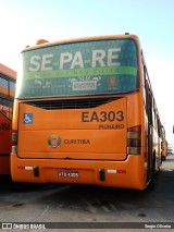 Auto Viação São José dos Pinhais EA303 na cidade de Curitiba, Paraná, Brasil, por Sergio Oliveira. ID da foto: :id.