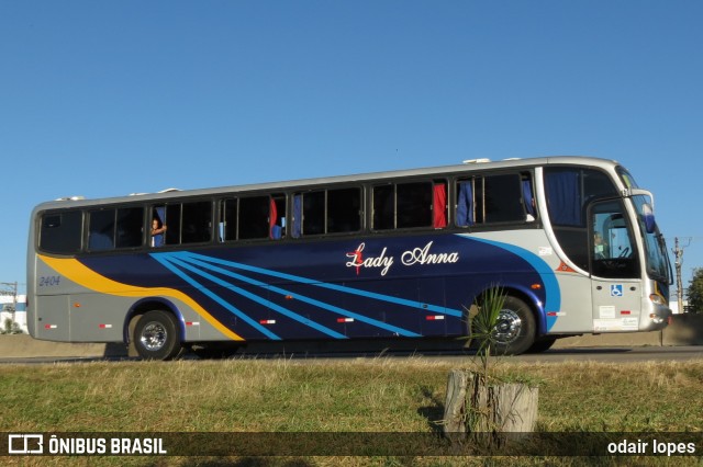 Lady Anna Transportes 2404 na cidade de Caçapava, São Paulo, Brasil, por odair lopes. Número da foto: #6822450.