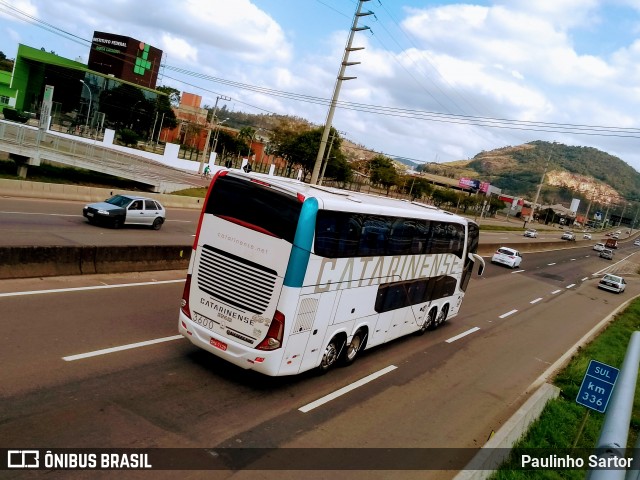 Auto Viação Catarinense 3600 na cidade de Tubarão, Santa Catarina, Brasil, por Paulinho Sartor. ID da foto: 6822715.