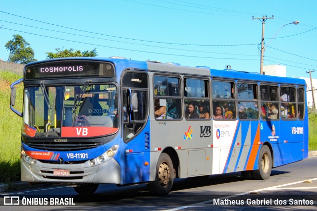 VB Transportes e Turismo VB-11101 na cidade de Campinas, São Paulo, Brasil, por Matheus Gabriel dos Santos. Número da foto: #6823836.