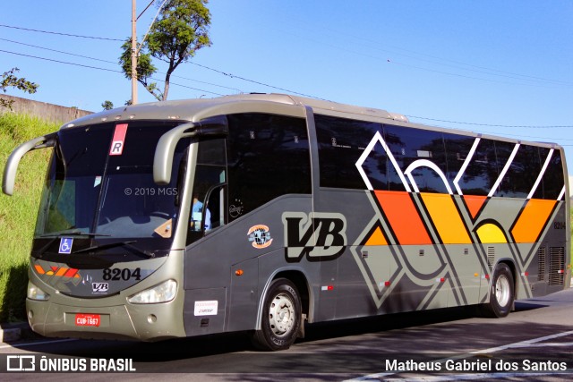 VB Transportes e Turismo 8204 na cidade de Campinas, São Paulo, Brasil, por Matheus Gabriel dos Santos. ID da foto: 6823861.