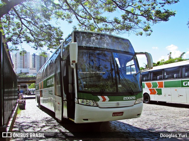 Empresa Gontijo de Transportes 20020 na cidade de Belo Horizonte, Minas Gerais, Brasil, por Douglas Yuri. ID da foto: 6823730.