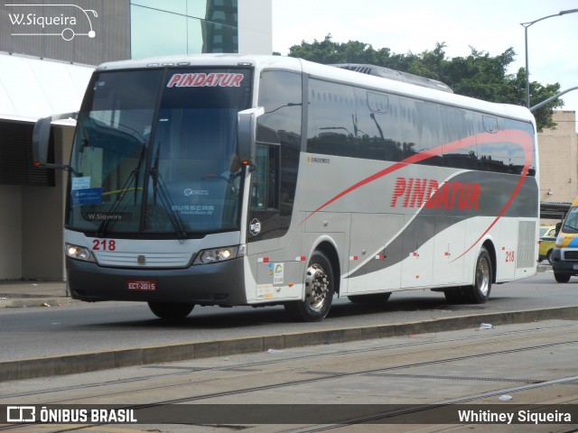Pindatur Transporte e Turismo 218 na cidade de Rio de Janeiro, Rio de Janeiro, Brasil, por Whitiney Siqueira. Número da foto: #6823321.