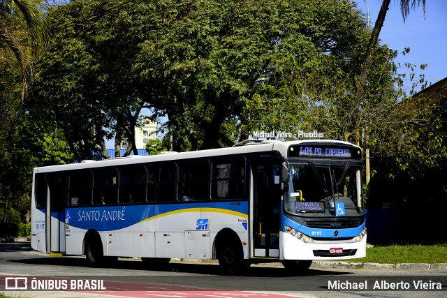 Viação Guaianazes 01 117 na cidade de Santo André, São Paulo, Brasil, por Michael  Alberto Vieira. Número da foto: #6827610.
