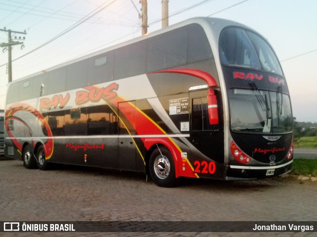 Ray Bus 220 na cidade de Guaíba, Rio Grande do Sul, Brasil, por Jonathan Vargas. Número da foto: #6826416.
