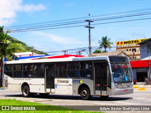 City Transporte Urbano Intermodal - Guarujá 394 na cidade de Guarujá, São Paulo, Brasil, por Adam Xavier Rodrigues Lima. ID da foto: 6826582.