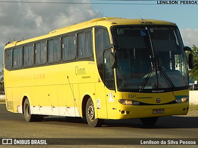 Viação Itapemirim 8541 na cidade de Caruaru, Pernambuco, Brasil, por Lenilson da Silva Pessoa. ID da foto: 6827129.