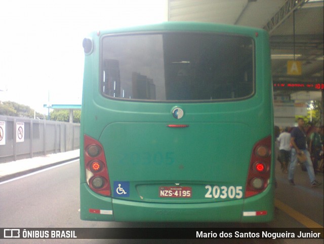 OT Trans - Ótima Salvador Transportes 20305 na cidade de Salvador, Bahia, Brasil, por Mario dos Santos Nogueira Junior. ID da foto: 6827507.