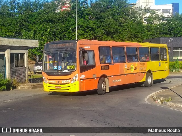 Viação Novo Retiro 88203 na cidade de Contagem, Minas Gerais, Brasil, por Matheus Rocha. Número da foto: #6827401.