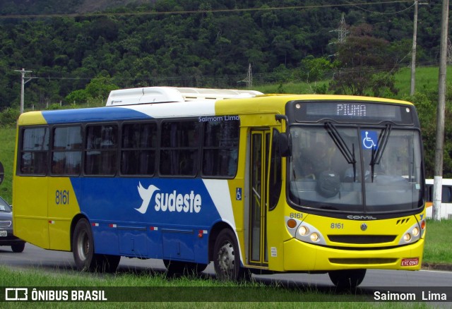 Viação Sudeste 8161 na cidade de Guarapari, Espírito Santo, Brasil, por Saimom  Lima. ID da foto: 6826049.