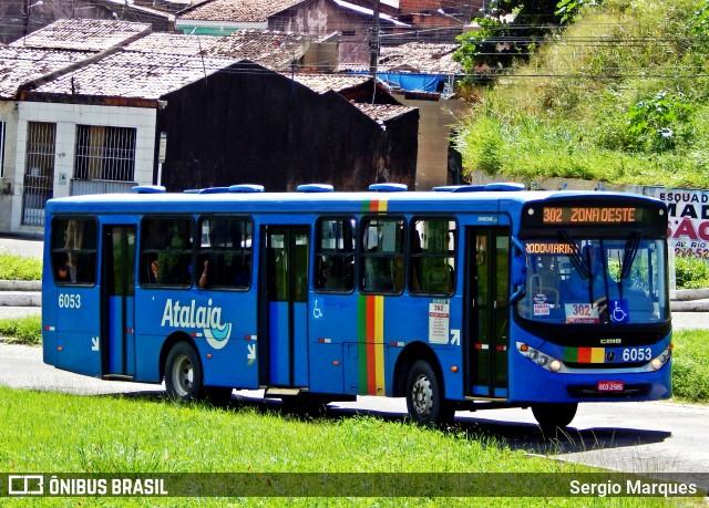 Viação Atalaia Transportes 6053 na cidade de Aracaju, Sergipe, Brasil, por Sergio Marques . Número da foto: #6825840.