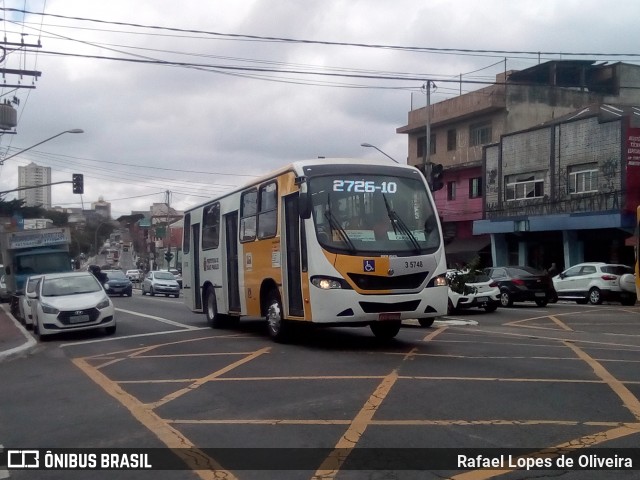 Upbus Qualidade em Transportes 3 5748 na cidade de São Paulo, São Paulo, Brasil, por Rafael Lopes de Oliveira. ID da foto: 6827986.